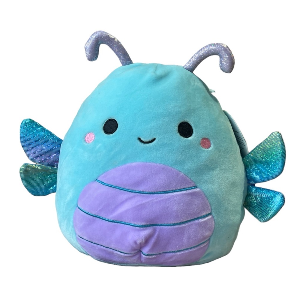 Squishmallow Heather The Dragonfly Plush Stuffed Animal 8”